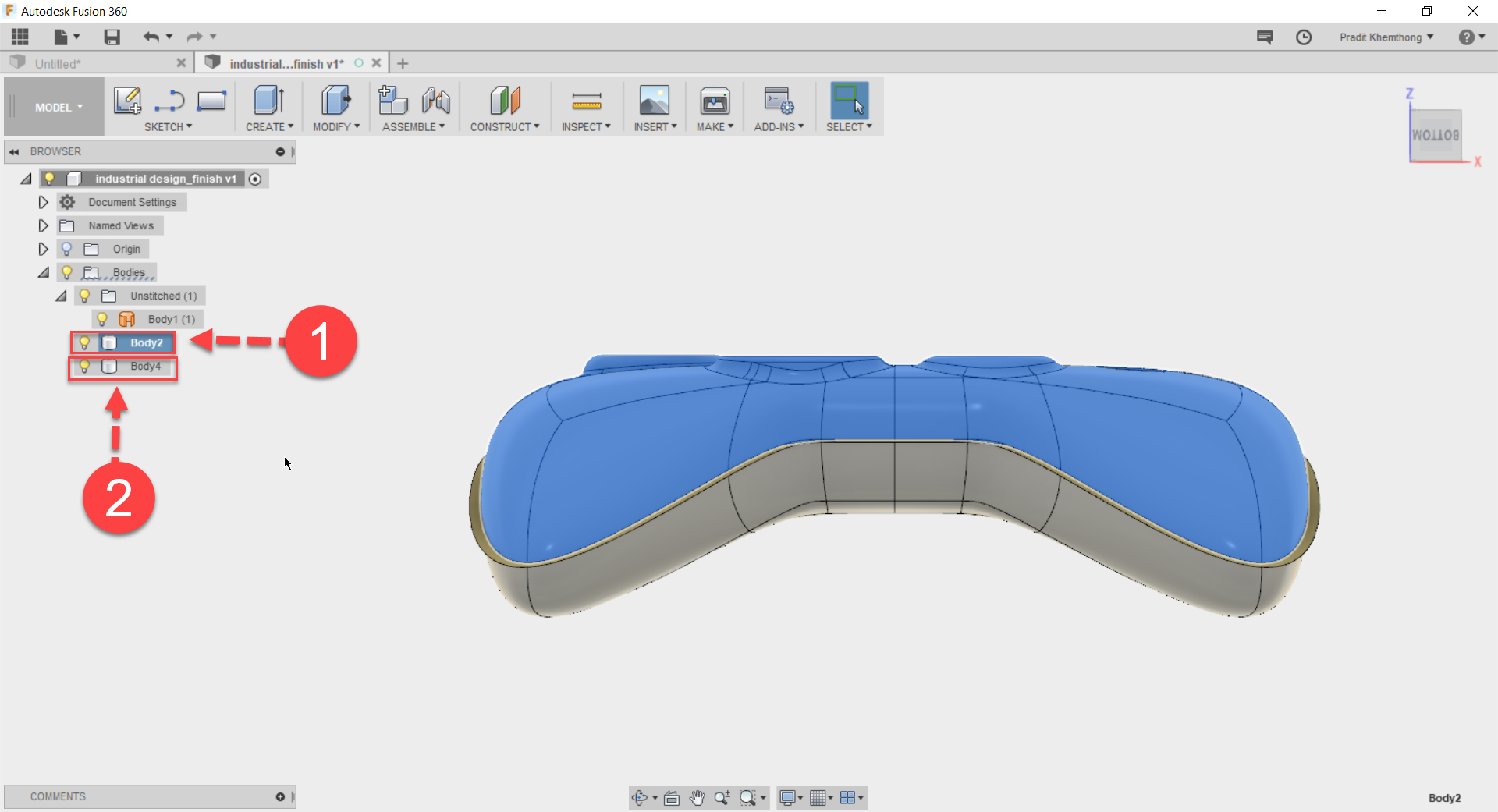 Fusion 360 Tip & Trick #42 Split