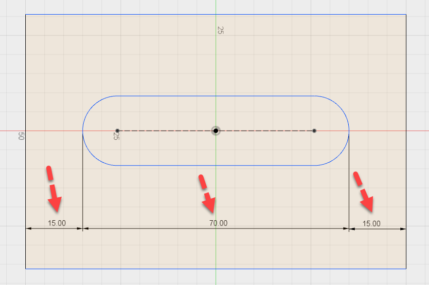 Fusion 360 tip & trick 56 tangent dimension