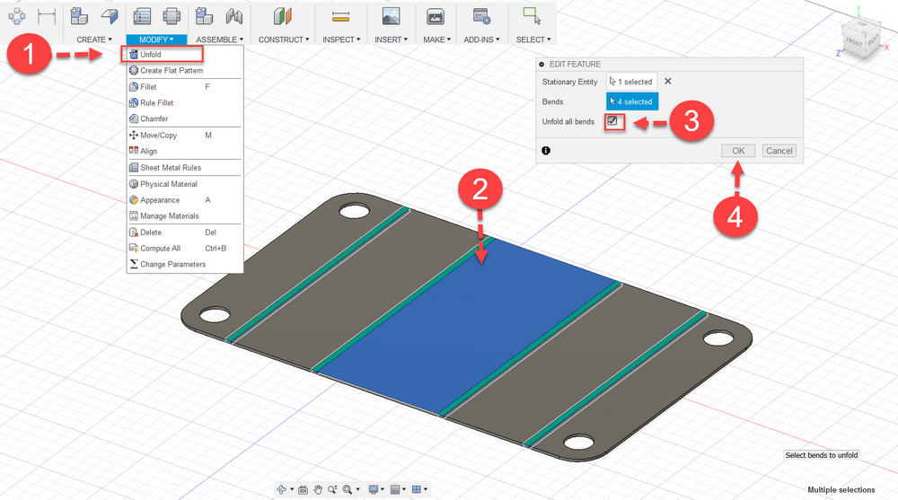 Fusion 360 Tips & Trick 74 Cut Normal
