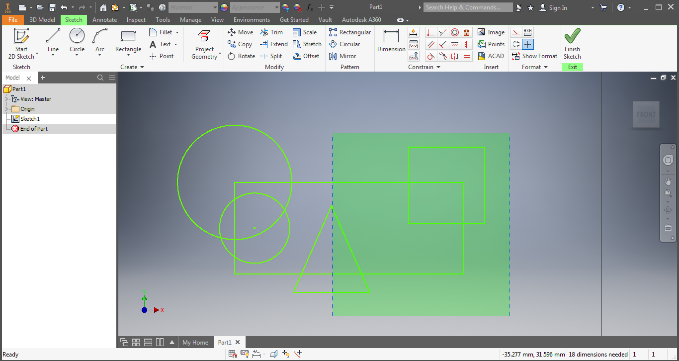 Inventor tip & trick 82 selection window