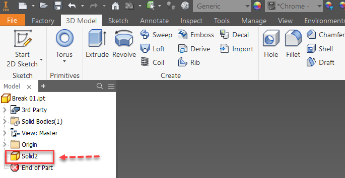 Inventor tip & trick #83 แก้ไขนามสกุลไฟล์ Direct Edit