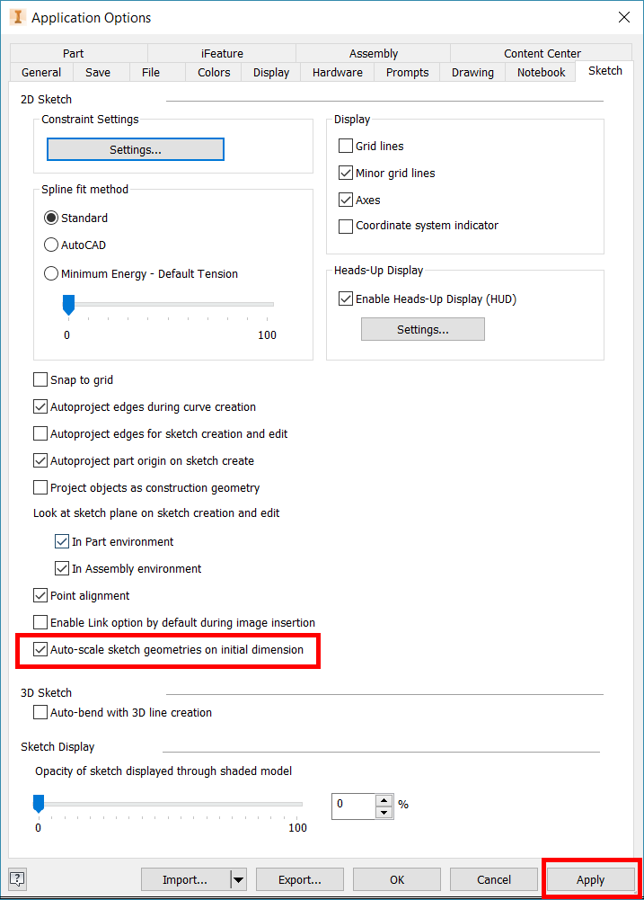 Inventor Tips & Tricks 85 Auto-Scale Sketch