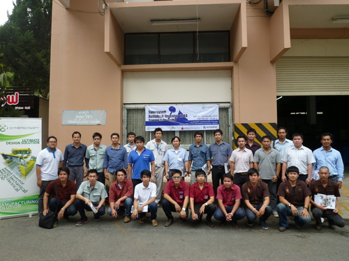 Synergysoft Education Center : Inventor 2014 Training At RMUTL Chiangmai
