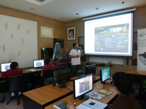 Synergysoft Education Center : Inventor 2014 Training At RMUTL Chiangmai