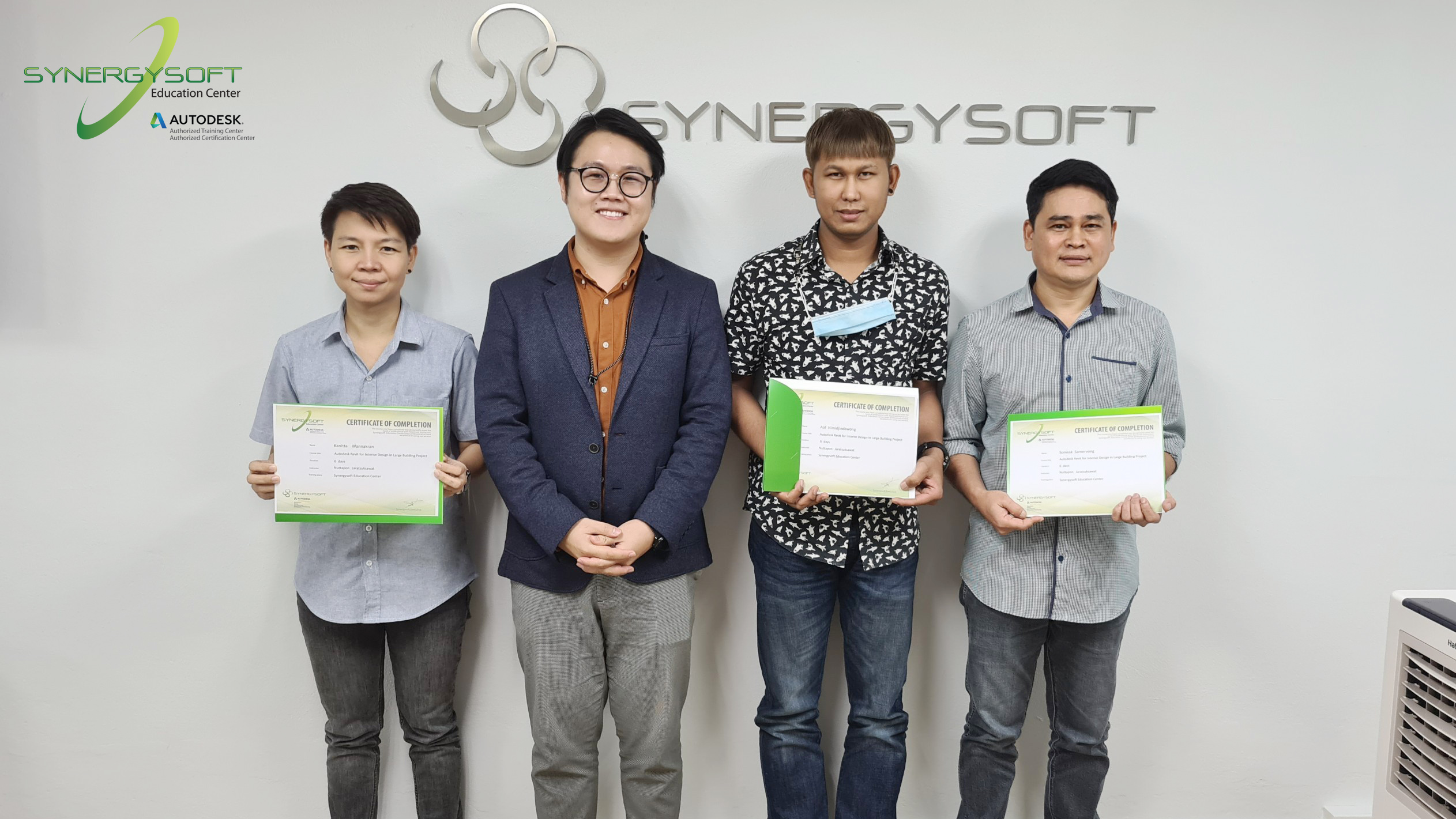 Synergysoft Education Autodesk  Revit for Interior Design in Large Building Project