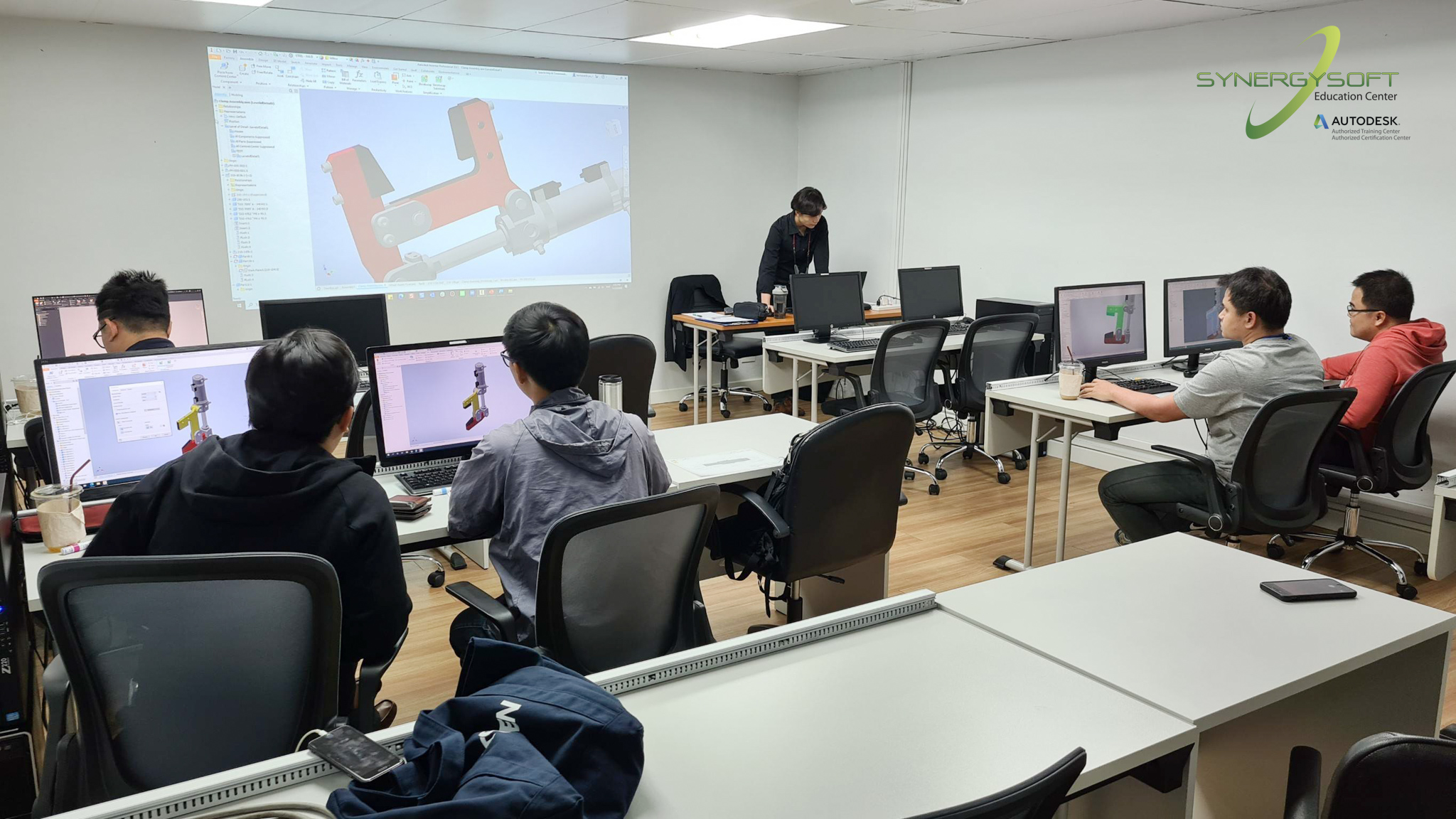 Synergysoft Education Autodesk Inventor : Advanced Assembly Modeling Course