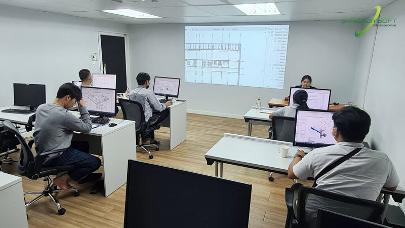 Synergysoft Education Autodesk Revit Drawing Creation for Large Building Project Training Course
