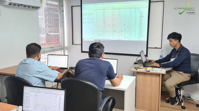 Synergysoft Education Autodesk Revit Sanitary&Fire Protection Modeling for Large Building Project Training Course