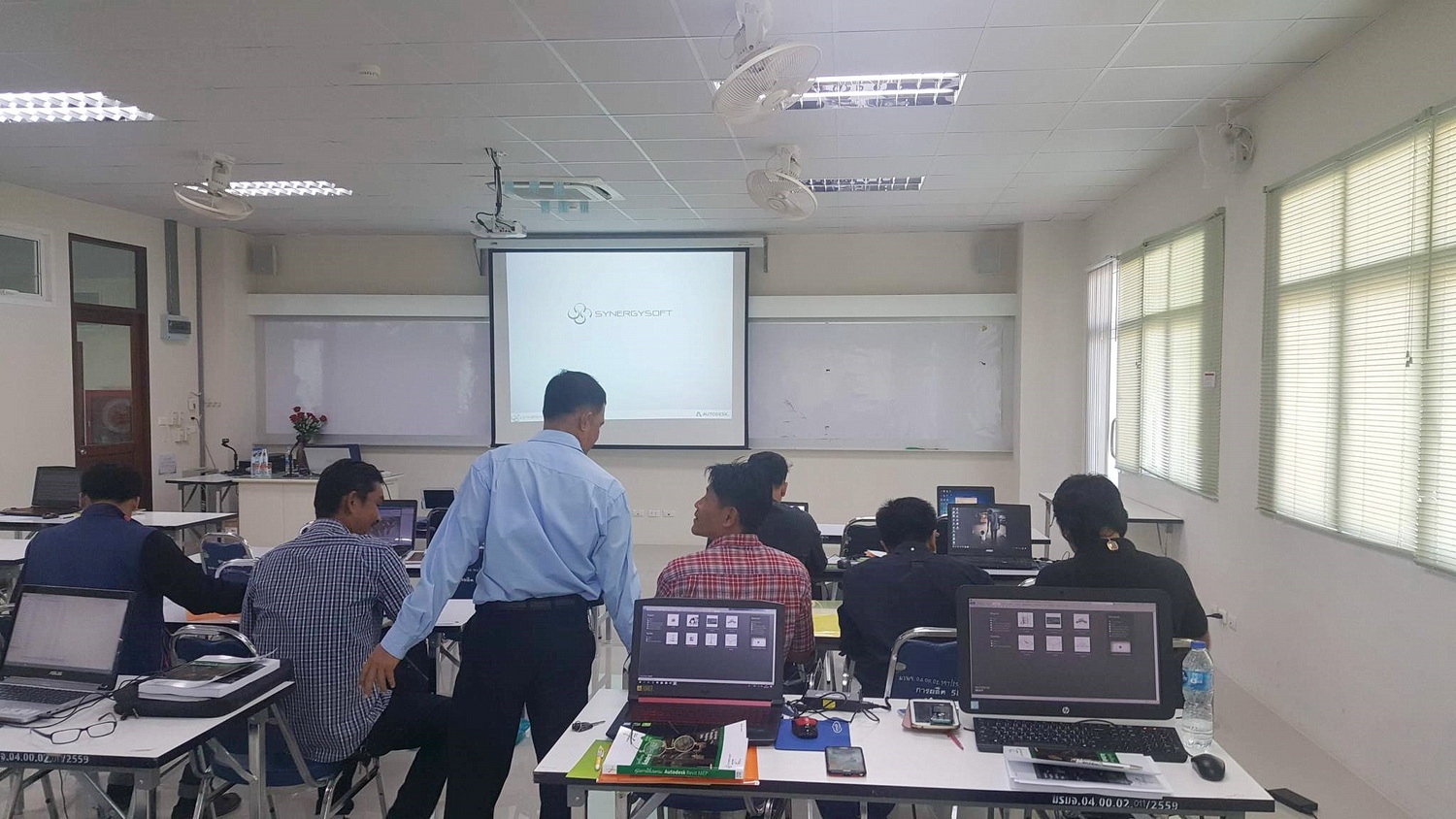 อบรม revit MEP มหาวิทยาลัยราชภัฏหมู่บ้านจอมบึง