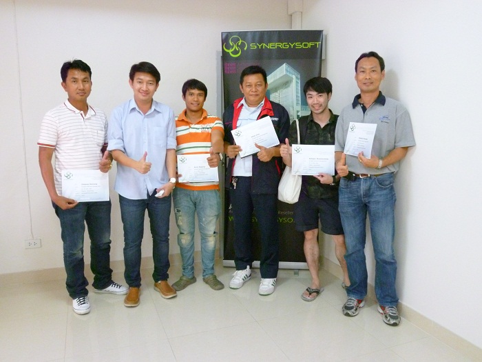 ภาพผู้เข้าอบรมคอร์ส Autodesk Naviswork Manage