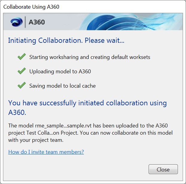A360 Collaboration for Revit collaborate