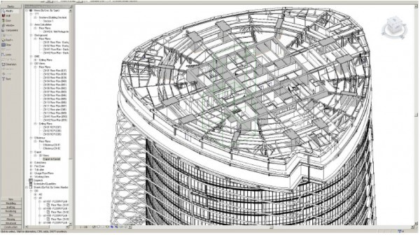 BIM implementation in Shanghai Tower