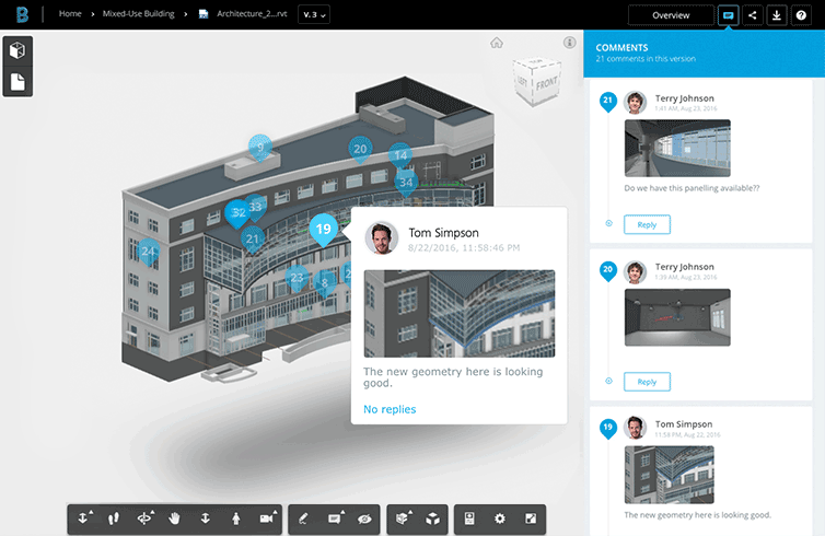 benefit 3 desktop BIM 360 Team