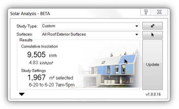 Autodesk Insight 360 solar analysis