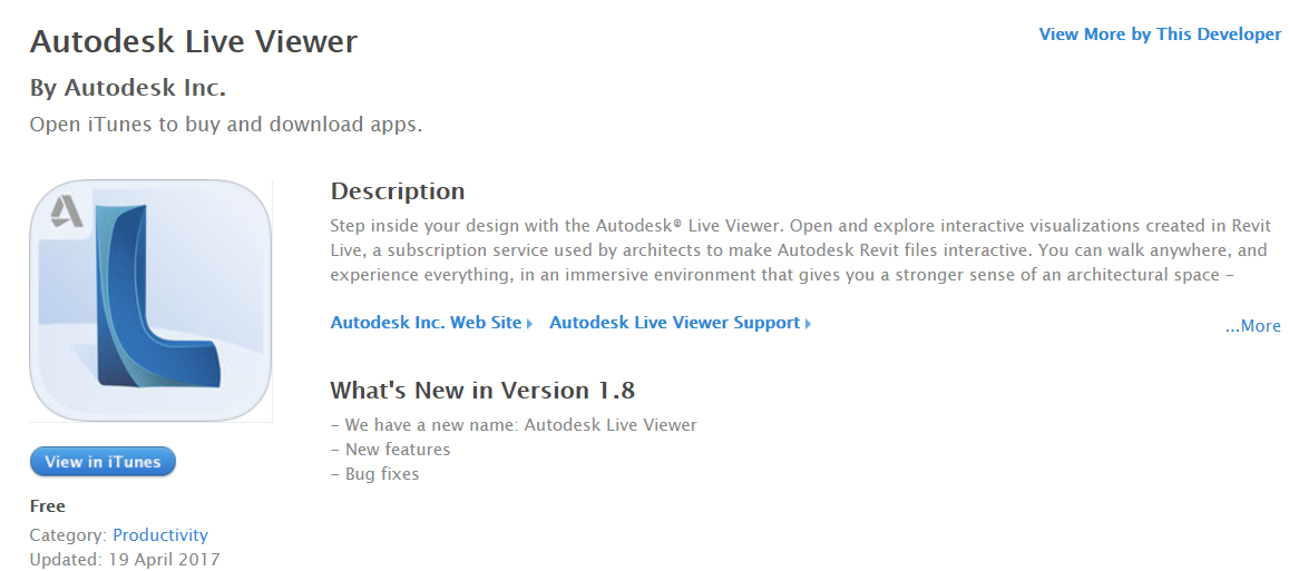 Autodesk LIVE Viewer