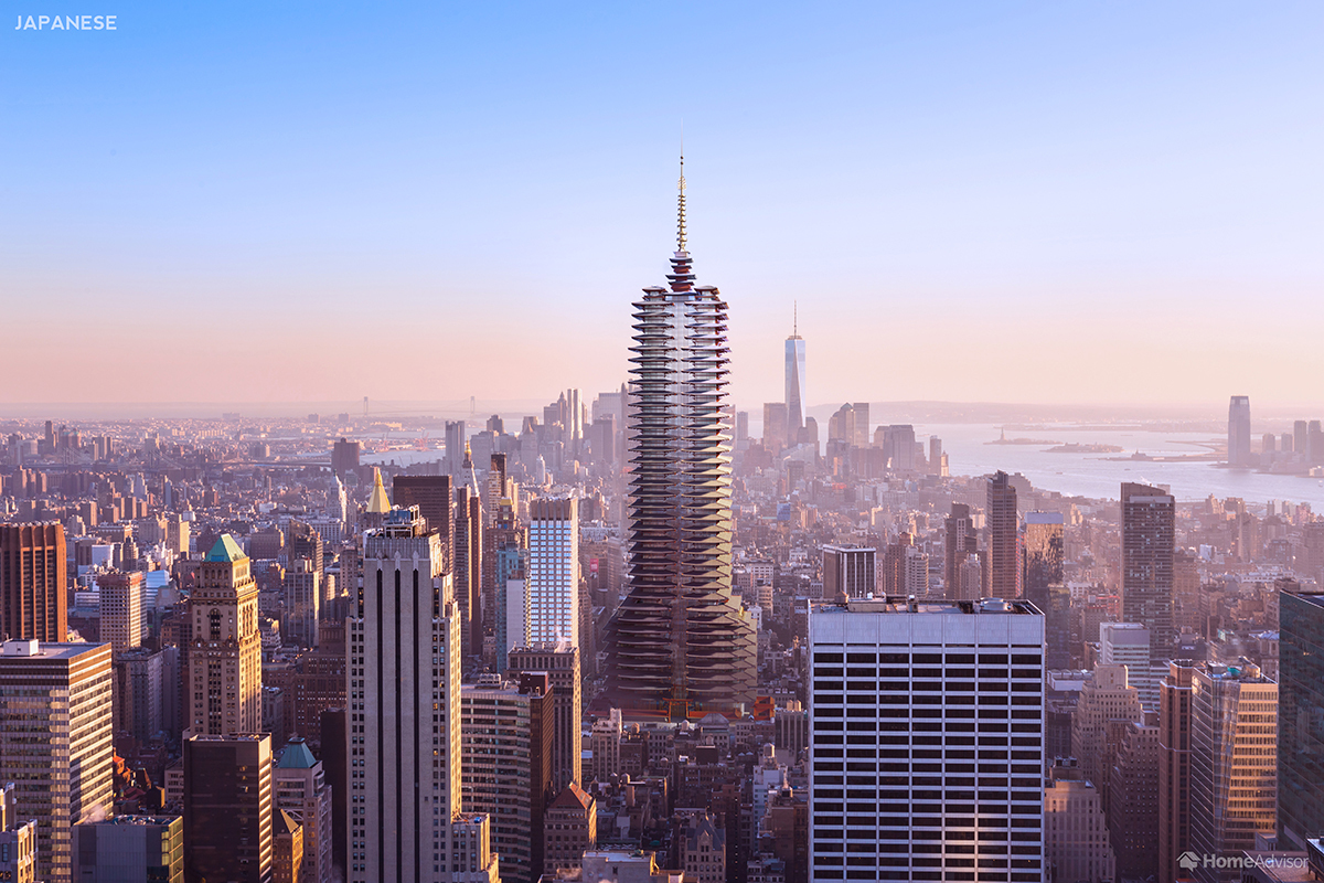 5.Japanese Nihon Empire State Building