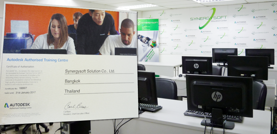 synergysoft autodesk certificate