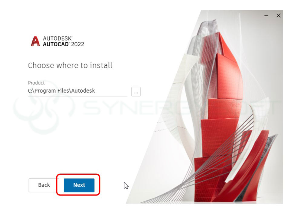 insall AutoCAD2022 05