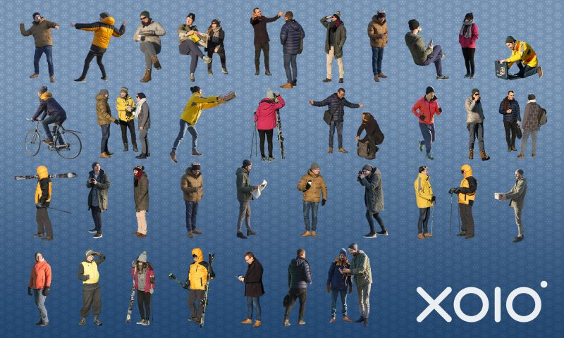 Download Free Collection Of Winter Cutout People from XOIO scaled