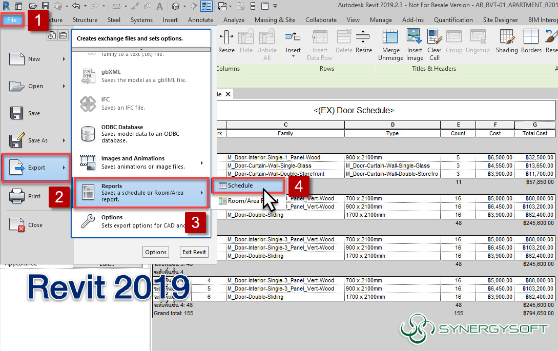 CT 05 EXPORT SCHEDULE TO CSV FILE 02 1