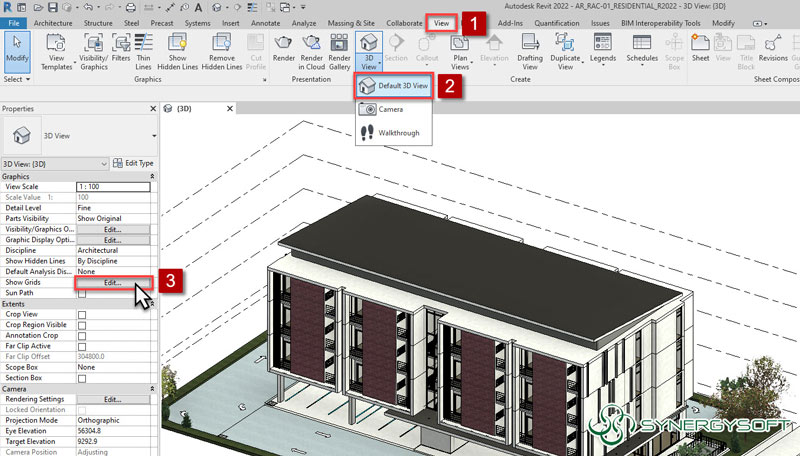 CT 04 GRID IN 3D VIEW 02