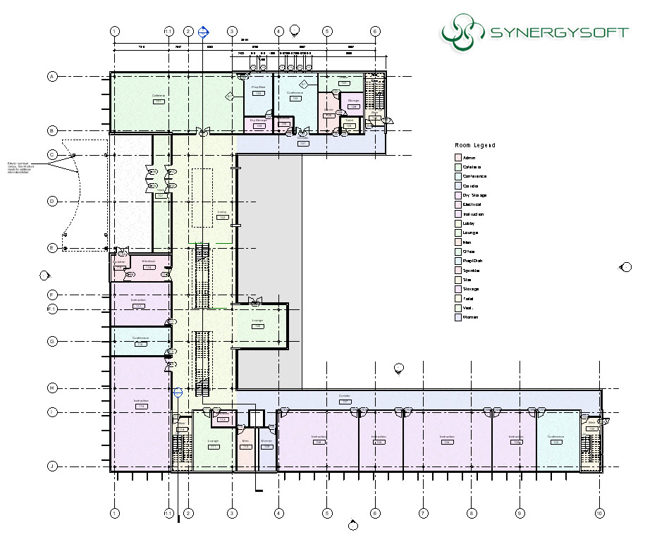 ROOM COLOR FILL LEGEND 04