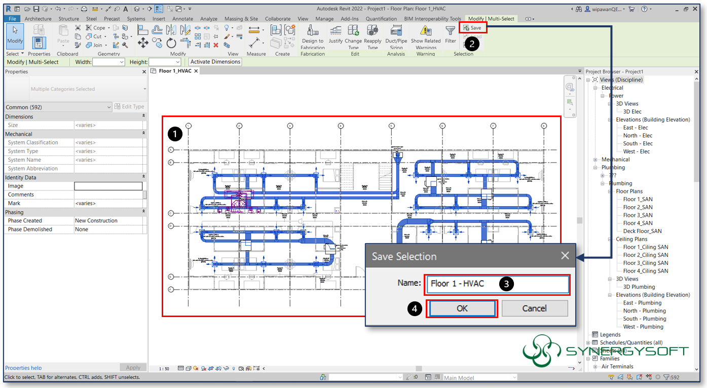 Save and Reload Selections in Revit 1