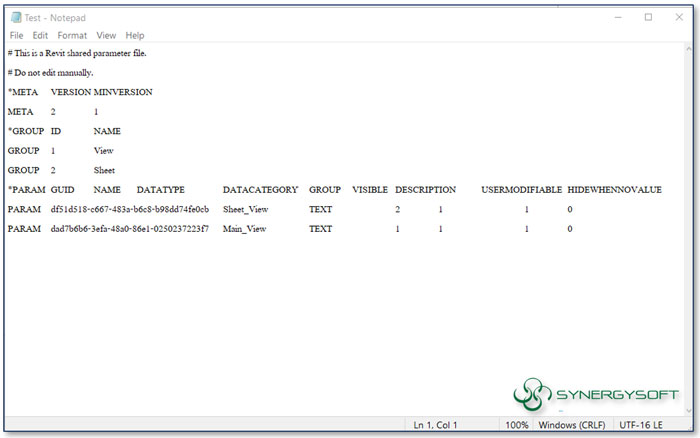 Shared Parameter File 2