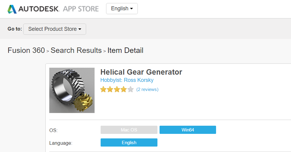 Review Fusion360 #1 Plug -in : สร้างเฟืองเฉียงอัติโนมัติ