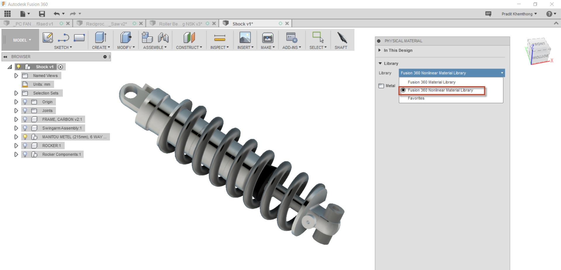 Simulation Linear, Non-linear