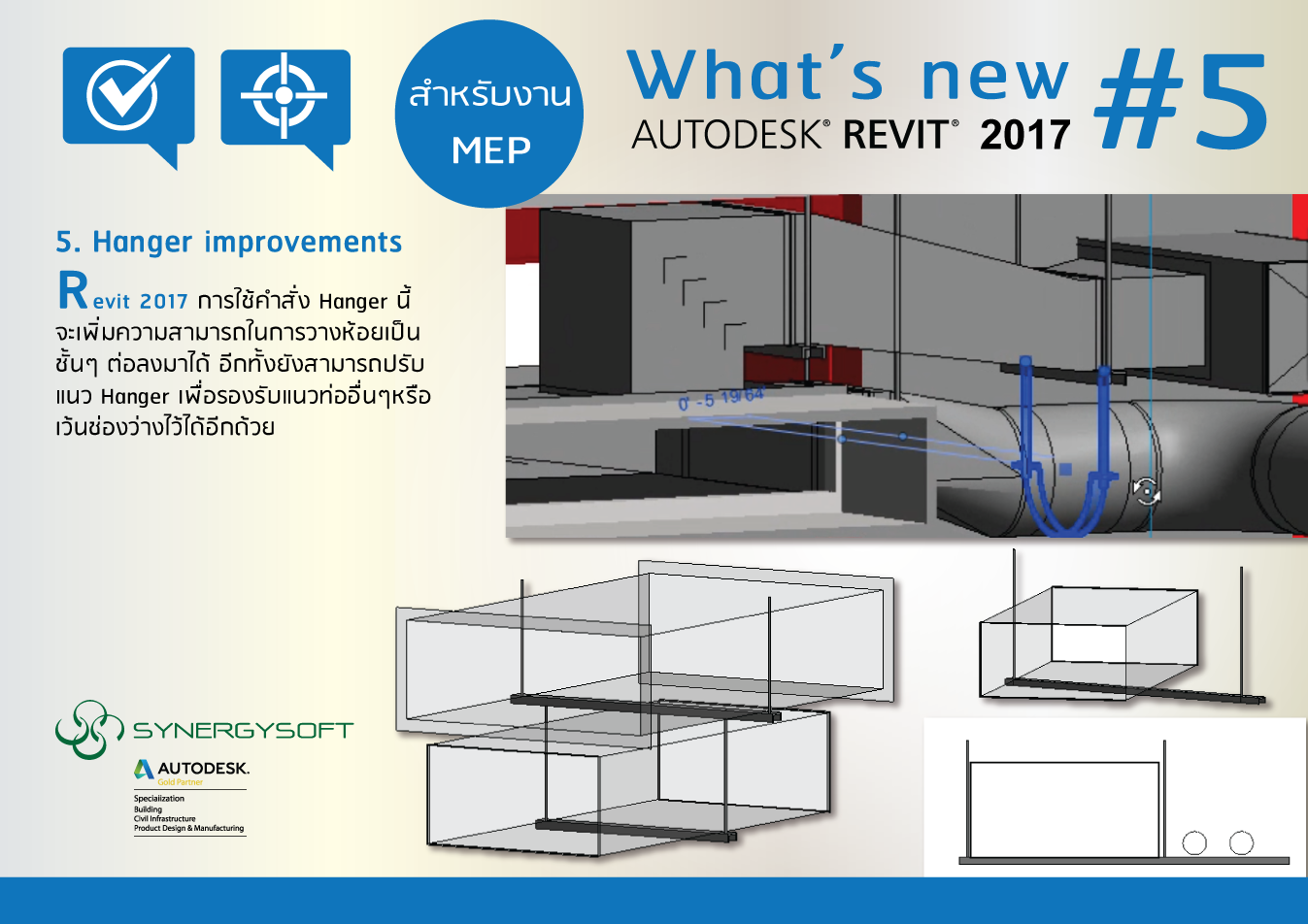 5. Hanger improvements